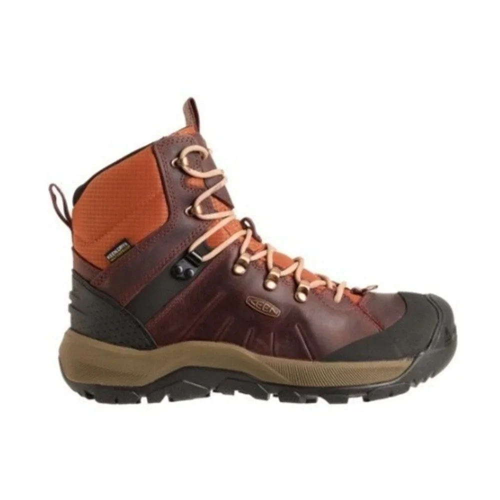 KEEN Revel IV Mid Polar Waterproof Hiking Boots Insulated Winter Trail Women's 7